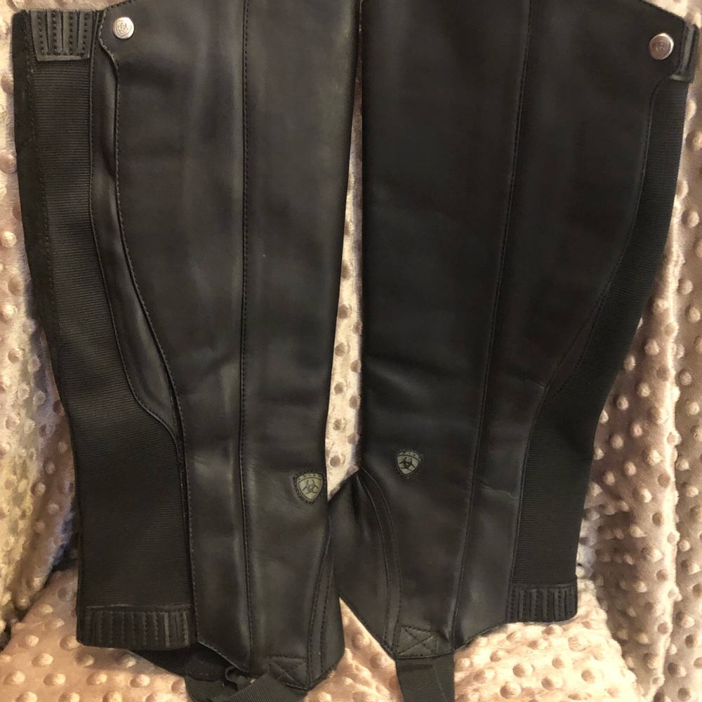 Ariat thermal half chaps #9401 black